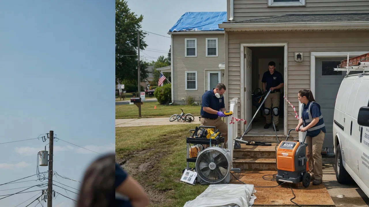 Water Damage Repair in Healy, KS near me